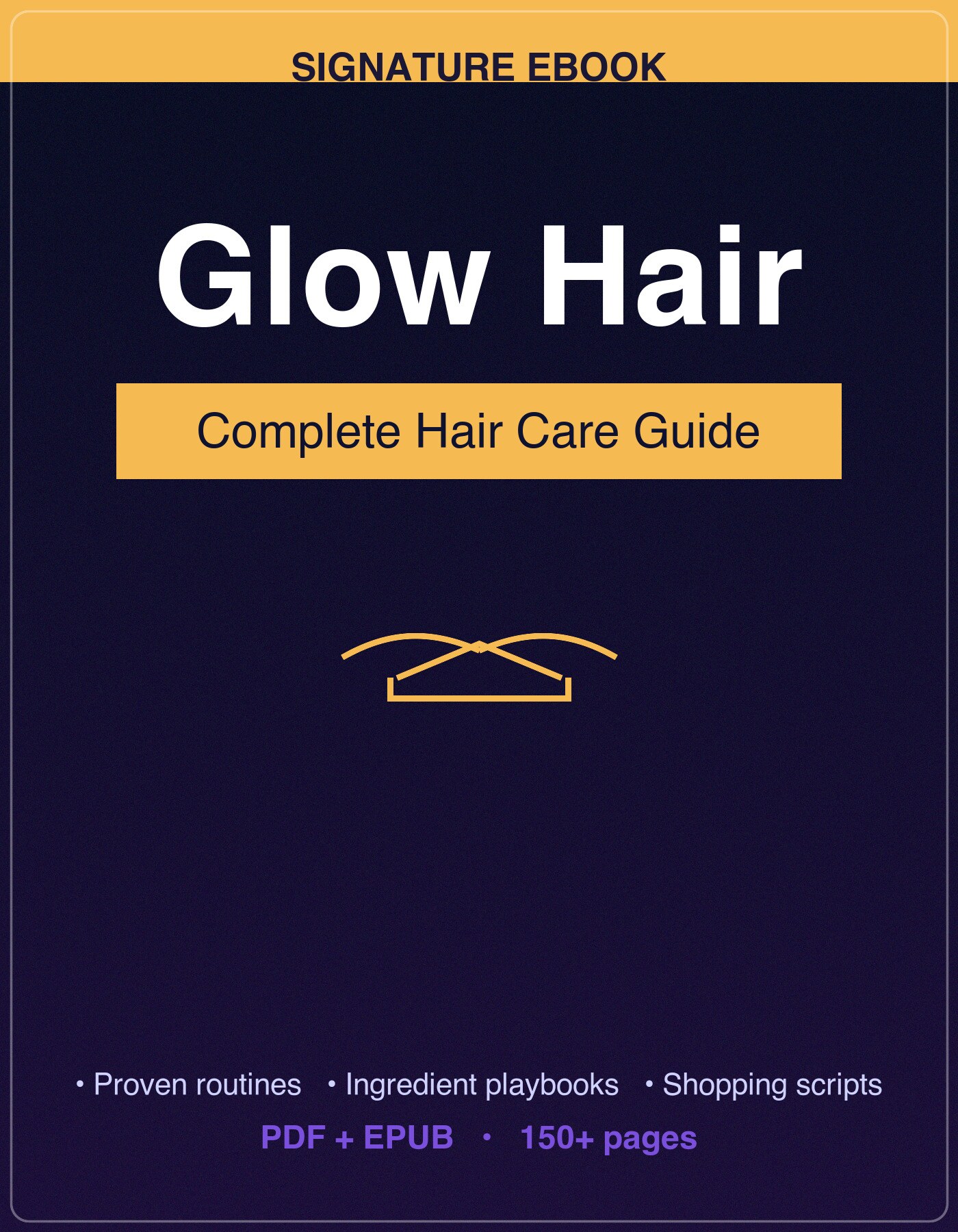 Glow Hair ebook cover